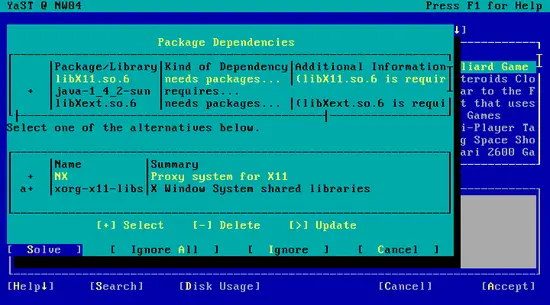 Package Dependencies