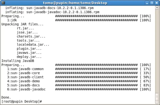 Sun Java SE 6 JDK and NetBeans on Fedora 7 - Pic 4