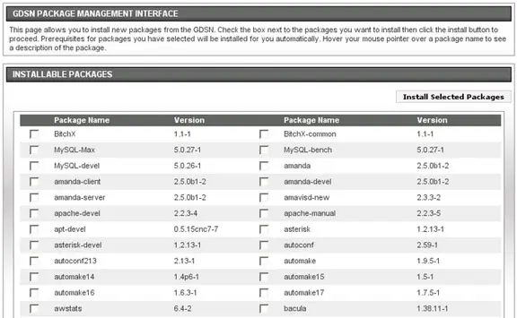 GDSN Package Management