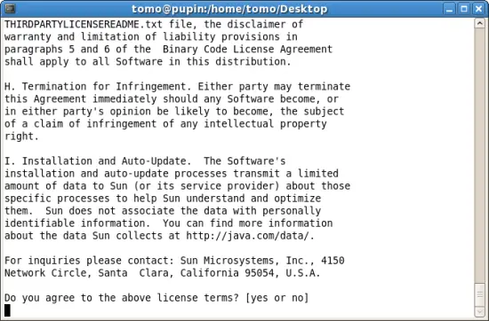 Sun Java SE 6 JDK and NetBeans 5.5.1 on Fedora 7 - Pic3