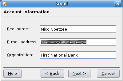 scr14 - Enter account information