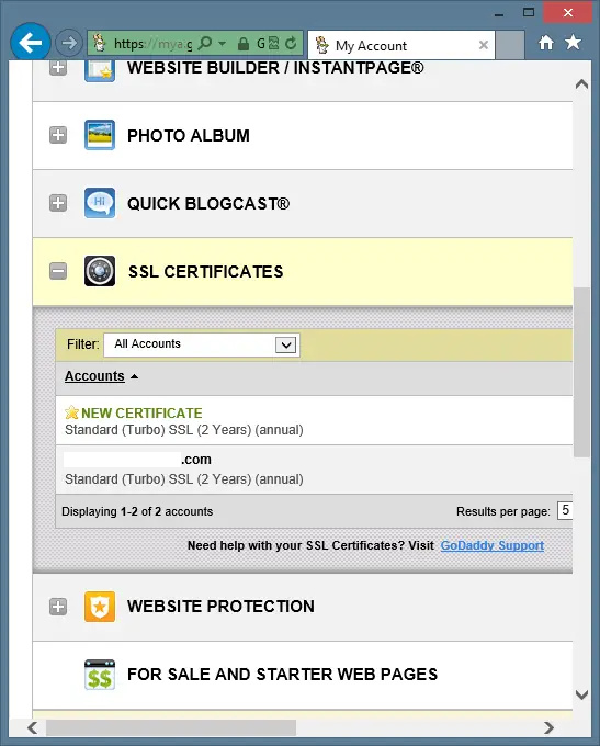 godaddysslnewcertificate image