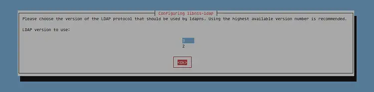LDAP Protocol version