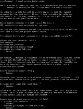 Setting Changing And Resetting Mysql And Mariadb Root Passwords
