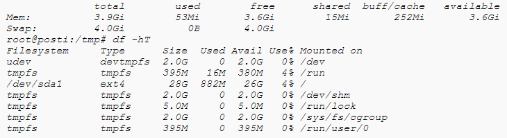 Free command result