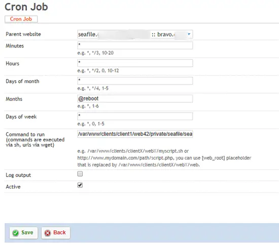 Cronjob