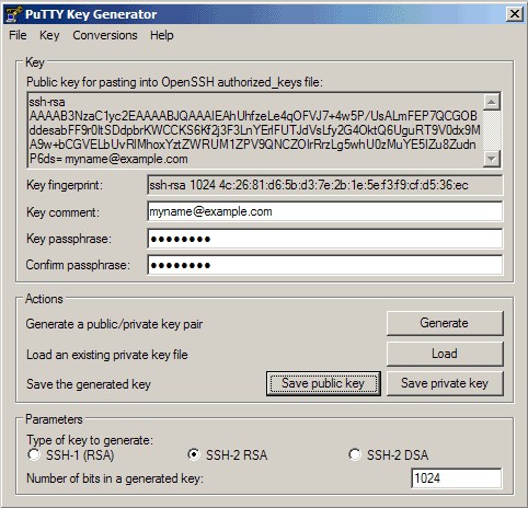 Generate ssh2 key pair linux Generate ssh2 key pair linux