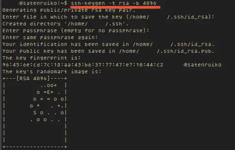 Generate Key SSH Generate Key SSH