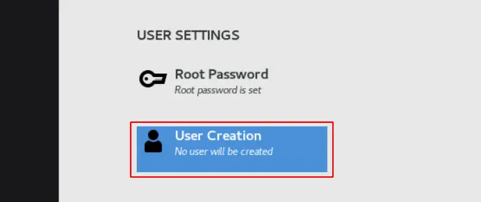 Create new user