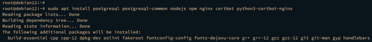 install dependencies