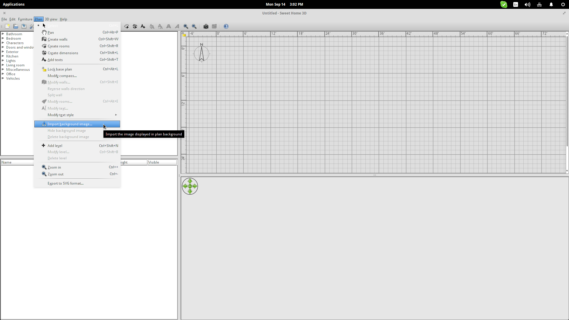 Get started with Sweet Home  3D  on Linux 