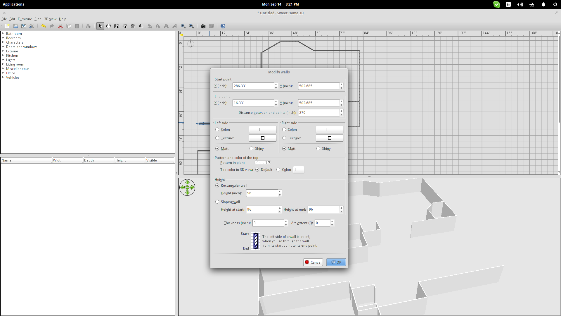 Get started with Sweet Home  3D  on Linux 