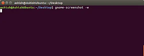 Capturing current active window 