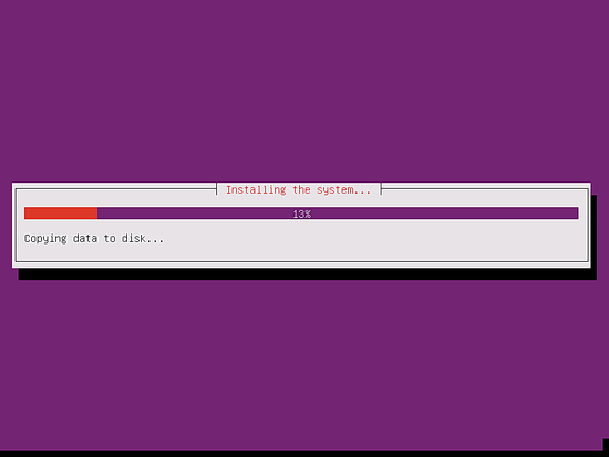 Installing the system