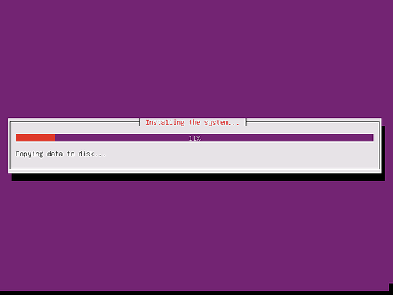 Installing the system