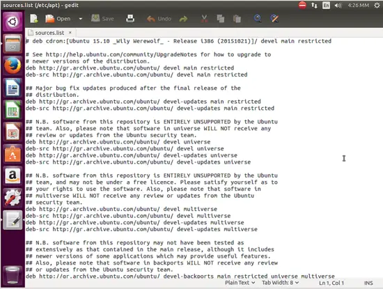 Change Ubuntu to rolling release - step 4.