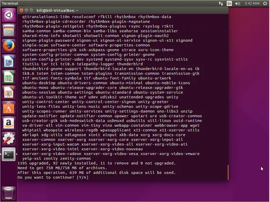 Change Ubuntu to rolling release - step 5.