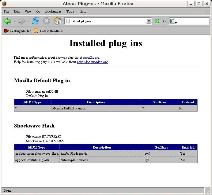 shockwave flash 8.5