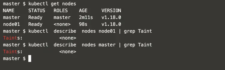 check-taints-on-nodes