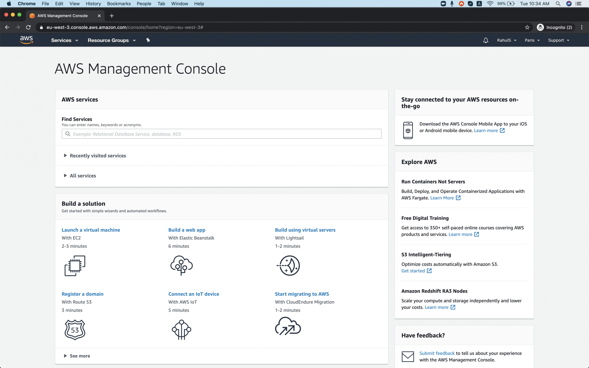 What is amazon workspace and how to create it on aws