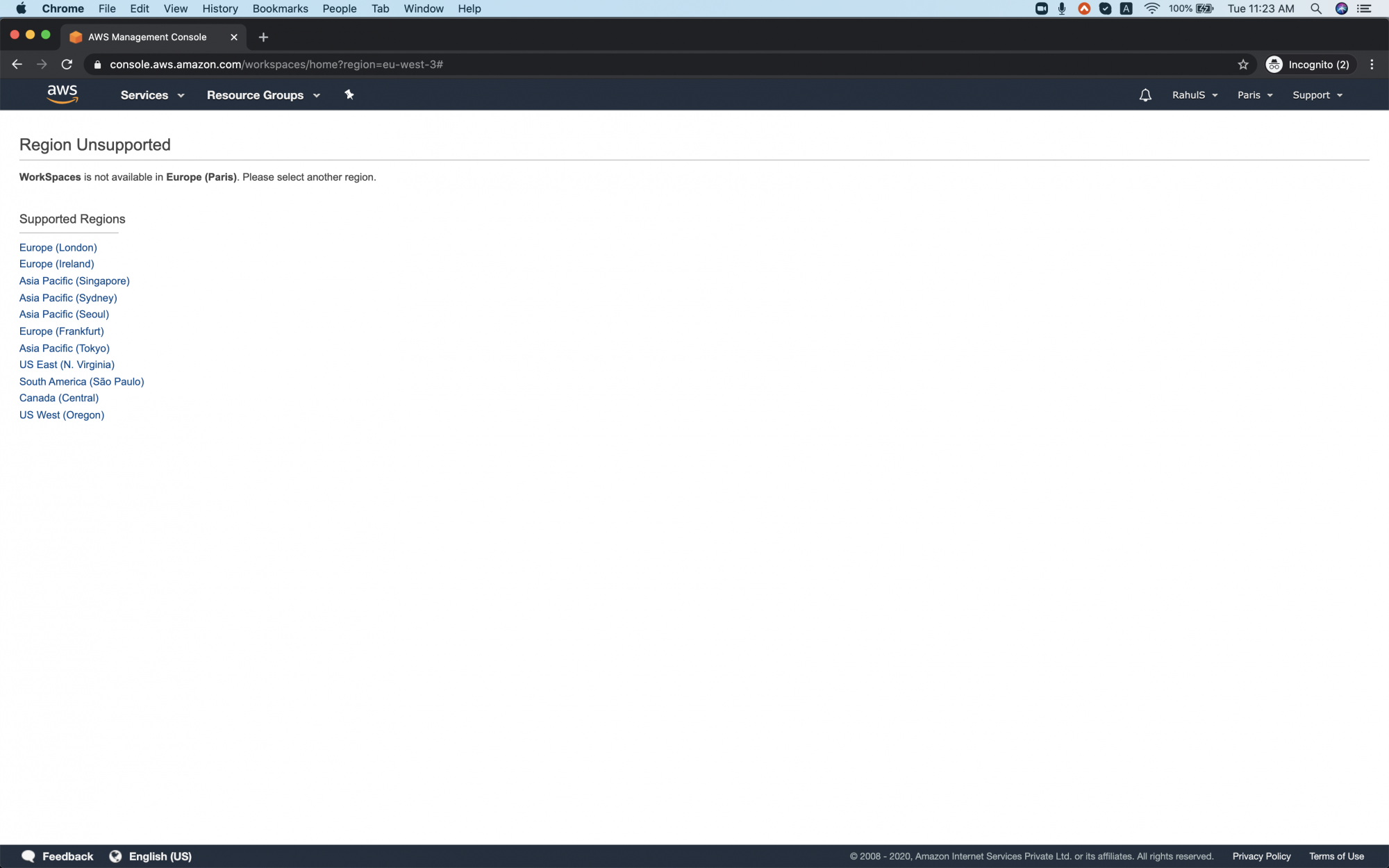 What is Amazon Workspace and how to create it on AWS