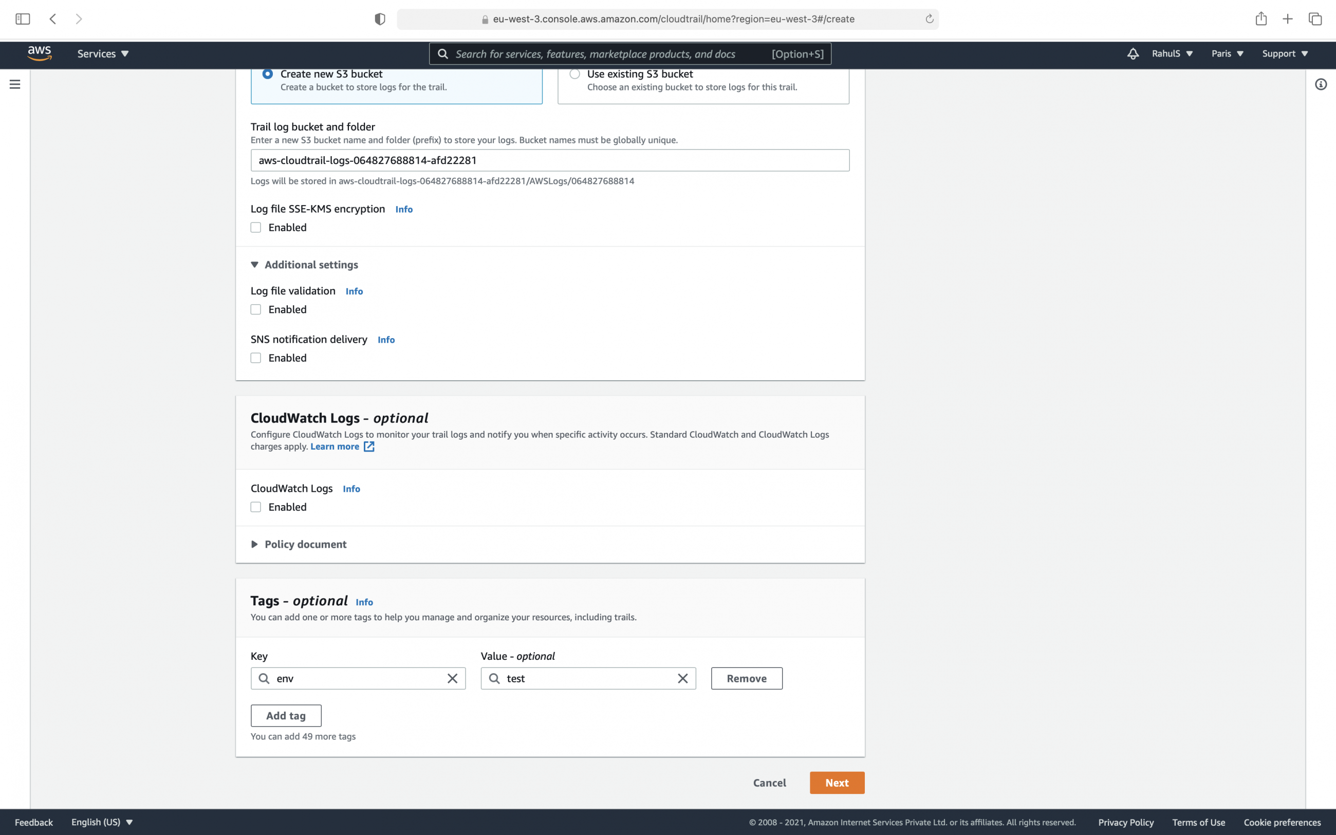 What is AWS CloudTrail and how to use it