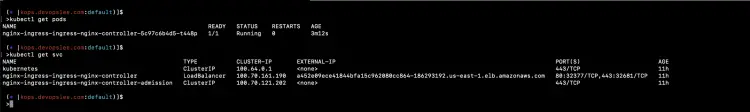 Check Ingress Controller in the cluster