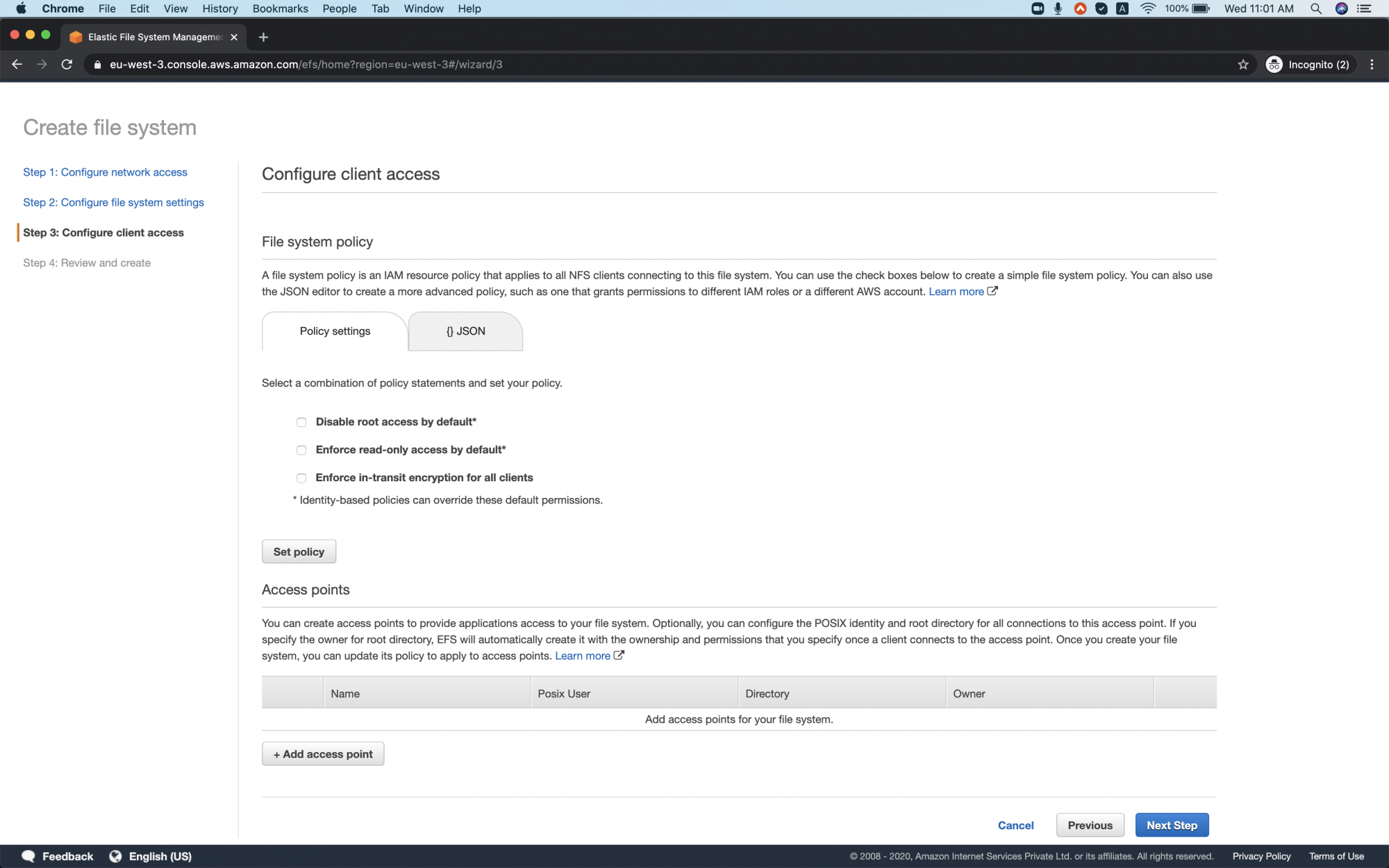 What is EFS (Elastic File System) in AWS and how to use it