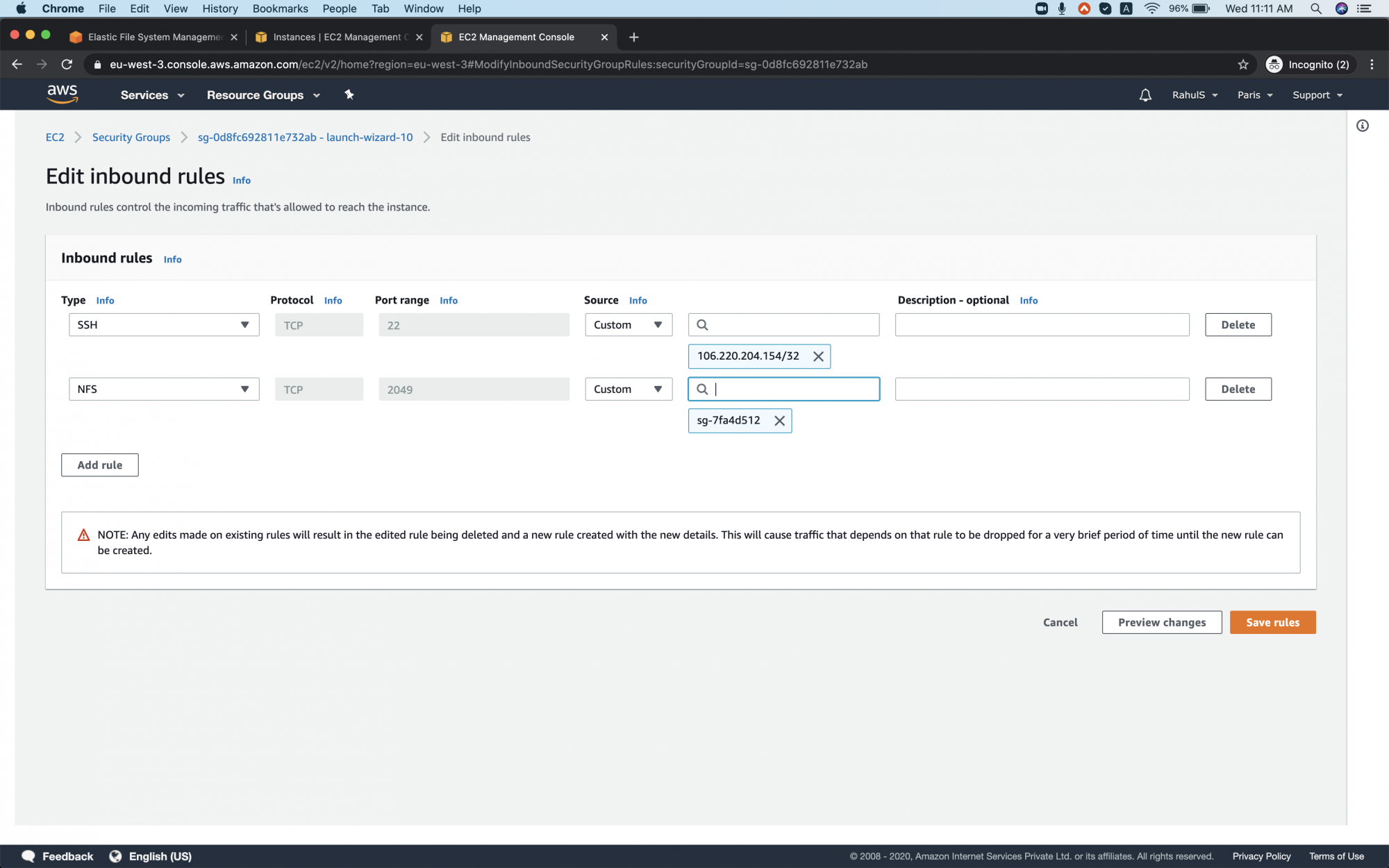 What is EFS (Elastic File System) in AWS and how to use it