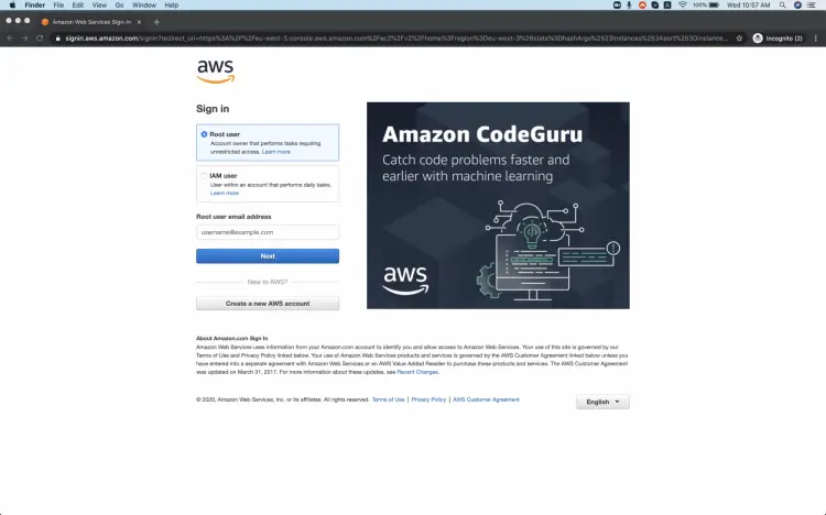 AWS Login