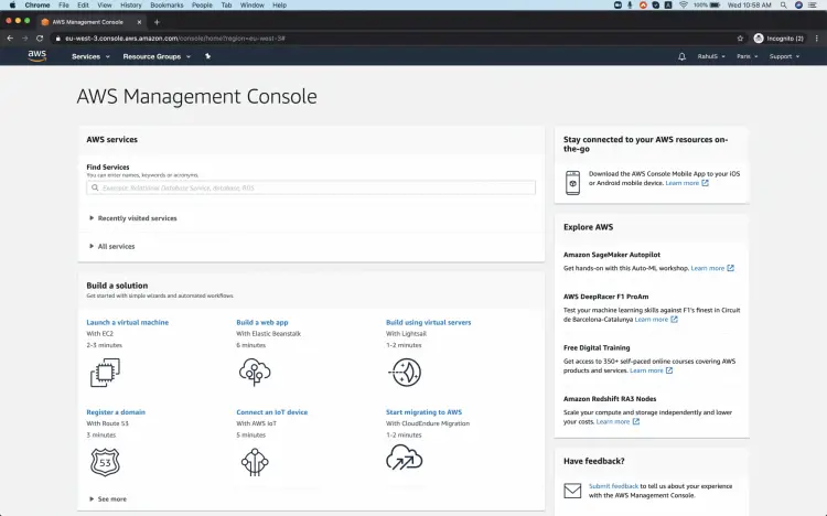 AWS Management Console