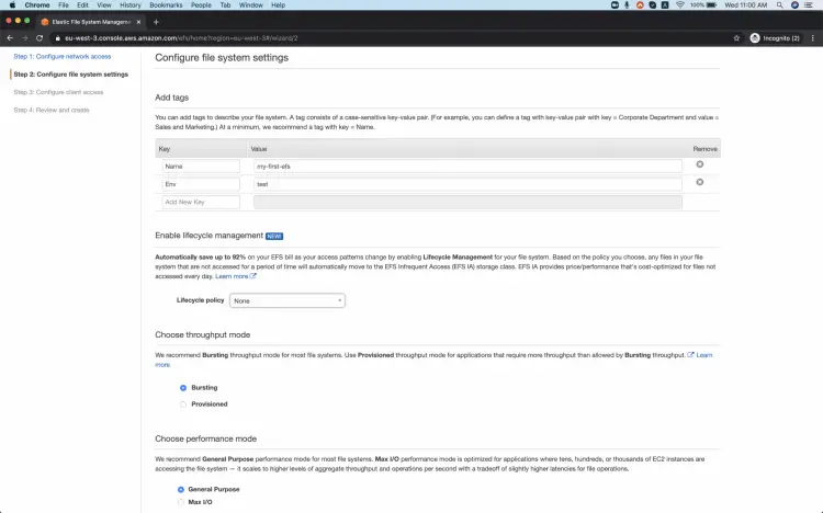 Configure system settings