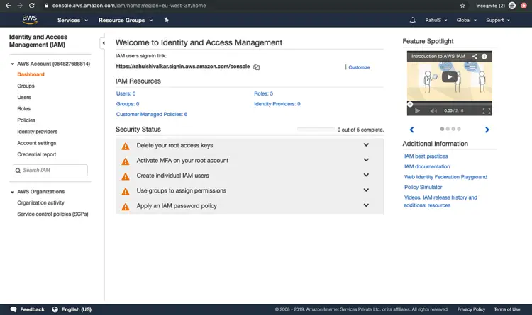 Identity and Access Management