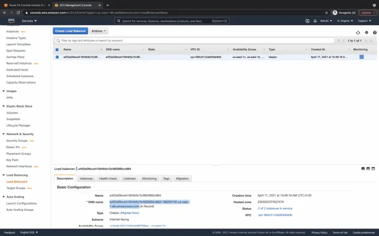 LoadBalancer created by Ingress Controller