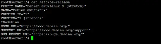 Debian updated to version 9