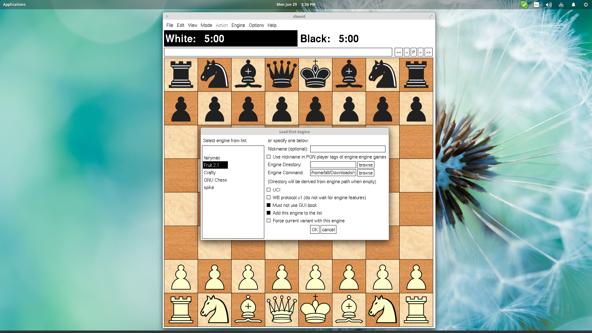 How to install and set up multiple chess engines on XBoard